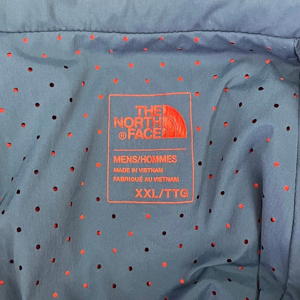 The North Face Ventrix Jacket Mens XXL Red Navy Blue Full Zip Active Insulated